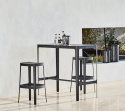 Cut barbord - black