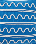 Rope Wave pudebetræk - blå/hvid