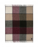 Mohairplaid ternet - red/beige/green/white