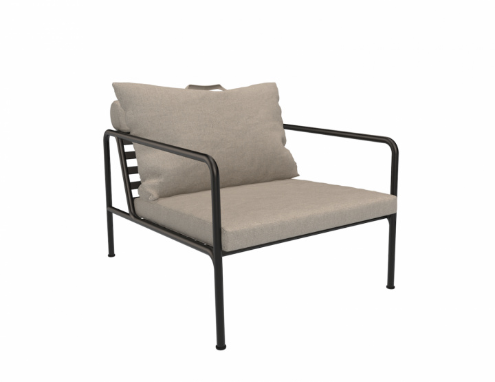 Avon Lounge stol - Ash/Sunbrella Heritage i gruppen Udendørs møbler / Materiale / Rustfrit stål / Lounge - Rustfrit stål hos Sommarboden i Höllviken AB (14205-9212)