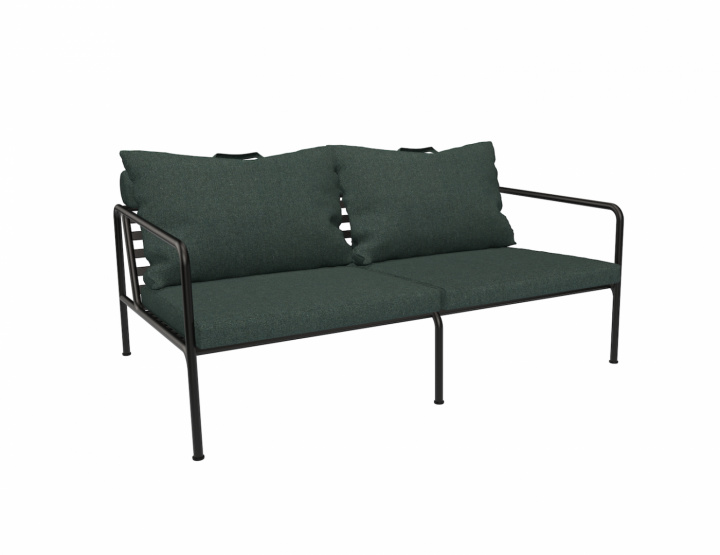 Avon 2 -personers sofa - Alpine/Sunbrella Heritage i gruppen Udendørs møbler / Materiale / Rustfrit stål / Lounge - Rustfrit stål hos Sommarboden i Höllviken AB (14207-4412)