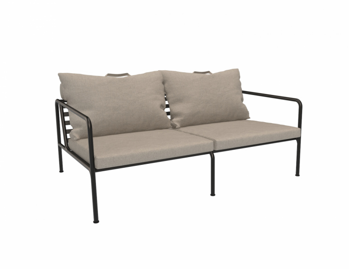 Avon 2 -personers sofa - Ash/Sunbrella Heritage i gruppen Udendørs møbler / Materiale / Rustfrit stål / Lounge - Rustfrit stål hos Sommarboden i Höllviken AB (14207-9212)