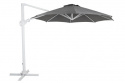 Varallo gratis - Hængende parasol Ø 3 m - hvid/grå