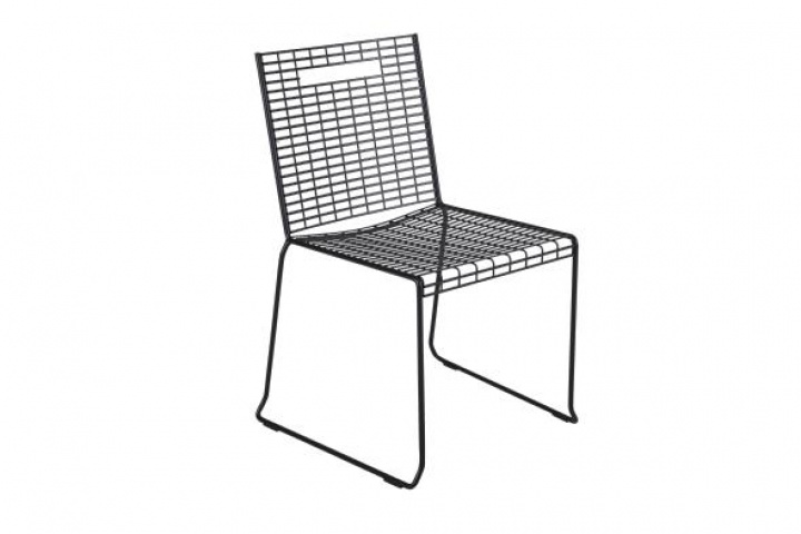 Sinarp stol - sort i gruppen Udendørs møbler / Materiale / Aluminiummøbler / Stole - Aluminiumsmøbler hos Sommarboden i Höllviken AB (1451-8)