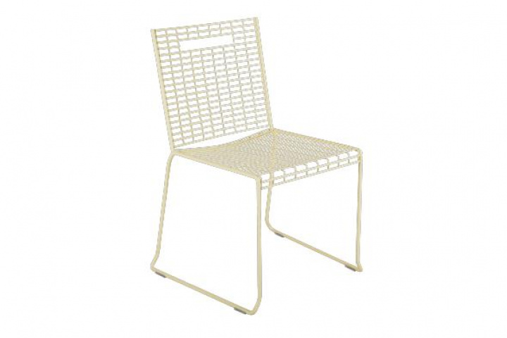 Sinarp stol - citron i gruppen Udendørs møbler / Materiale / Aluminiummøbler / Stole - Aluminiumsmøbler hos Sommarboden i Höllviken AB (1451-92)