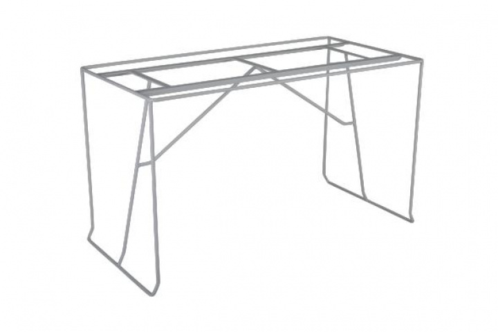 Sinarp -tabel Stand 70x125 H72 cm - Galvaniseret i gruppen Udendørs møbler / Materiale / Aluminiummøbler / Spisebord - Aluminiummøbler hos Sommarboden i Höllviken AB (1456)