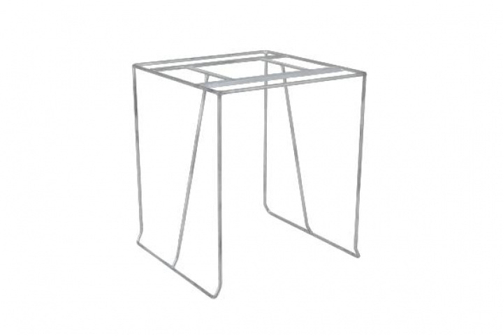 Sinarp -tabel Stand 70x70 H72 - Galvaniseret i gruppen Udendørs møbler / Materiale / Aluminiummøbler / Cafébord - Aluminiummøbler hos Sommarboden i Höllviken AB (1457)