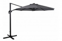 Linz\'s gratis -hængende parasol Ø 3 m - Antracit/grå
