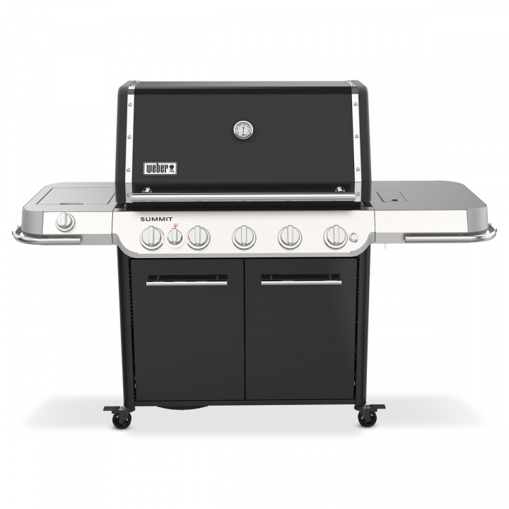 Summit E Gasgrill - black i gruppen Grill / Grillar / Gasgrill hos Sommarboden i Höllviken AB (1500357)