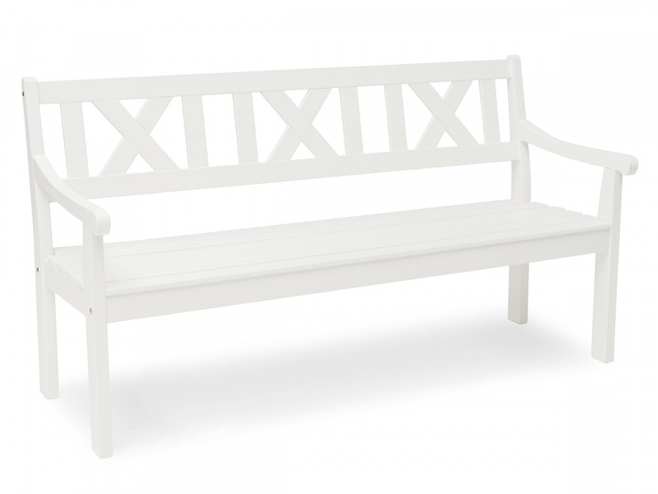 Läckö 3 sæder sofa - hvid i gruppen Udendørs møbler / Loungemøbler / Loungemoduler / 2-sæders sofa - loungemoduler hos Sommarboden i Höllviken AB (1503777)
