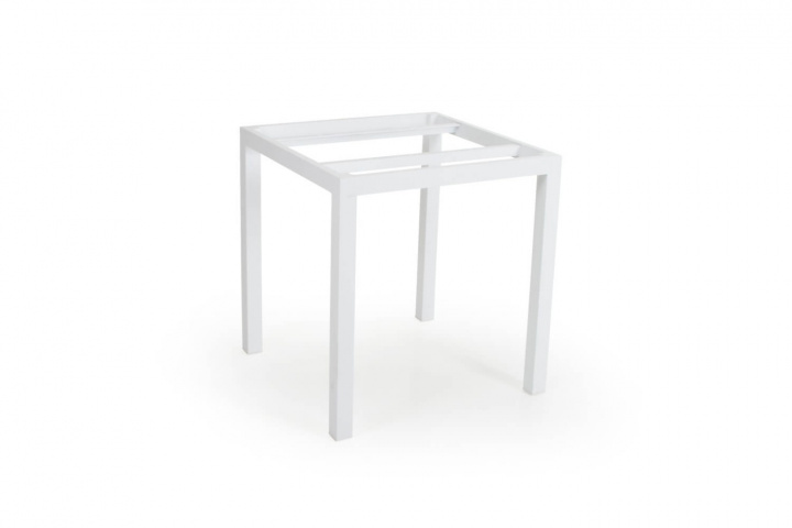 GRIGNY TABEL STAND 70X70 - Hvid i gruppen Udendørs møbler / Bord / Cafébord hos Sommarboden i Höllviken AB (1562-05A)