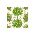 Citrus Topiaries servietter, 20 stk.