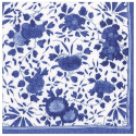 Delft serviet 20 -pakke - blå