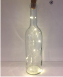Flaske med LED -belysning