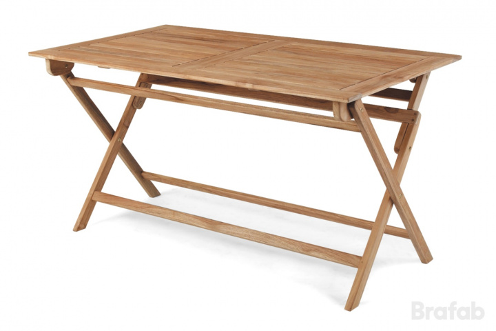 Torino spisebord 140x80 cm H 74 cm i gruppen Udendørs møbler / Materiale / Teakmøbler / Bord - Teakmøbler hos Sommarboden i Höllviken AB (2004)