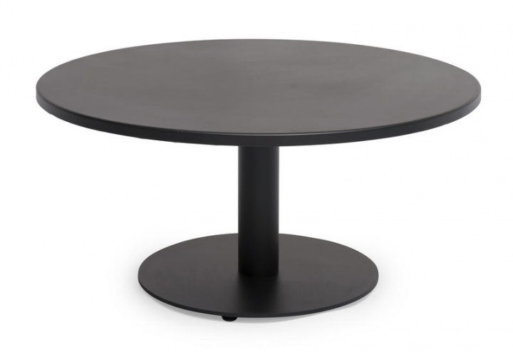 Näsby kaffebord Ø 80 H39 cm - sort i gruppen Udendørs møbler / Bord / Sofabord & Sidebord hos Sommarboden i Höllviken AB (2010102008)