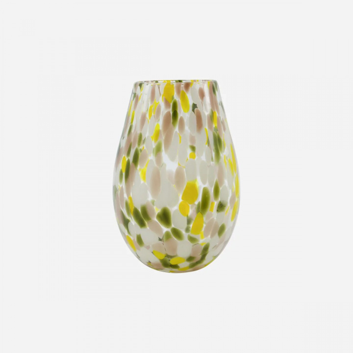Mote vase H24,5 cm - gul i gruppen Indretning / Dekoration / Vaser hos Sommarboden i Höllviken AB (202106076-HD)