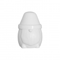 Mister Santa Christmas Decoration - Shiny White