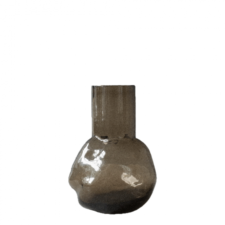 Bunch vase lille - brun i gruppen Indretning / Dekoration / Vaser hos Sommarboden i Höllviken AB (20220801b)
