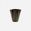Flood vase H13 cm - antique brown