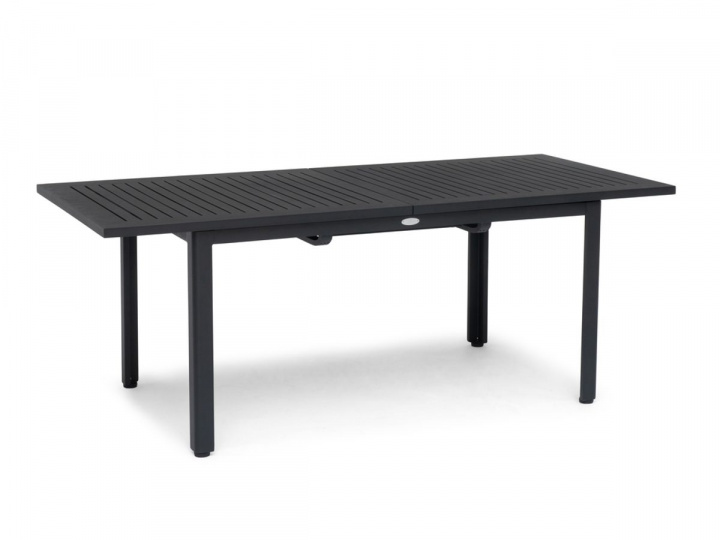 Nydala bord 200/280x96 H76 cm - sort i gruppen Udendørs møbler / Bord / Spisebord hos Sommarboden i Höllviken AB (2046007008)