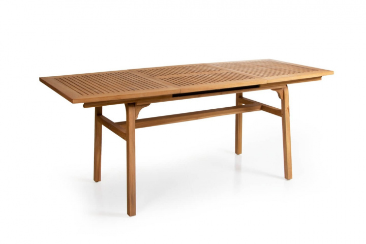Volos spisebord kan udvides - teak i gruppen Udendørs møbler / Materiale / Teakmøbler / Spisebord - Teakmøbler hos Sommarboden i Höllviken AB (20465)