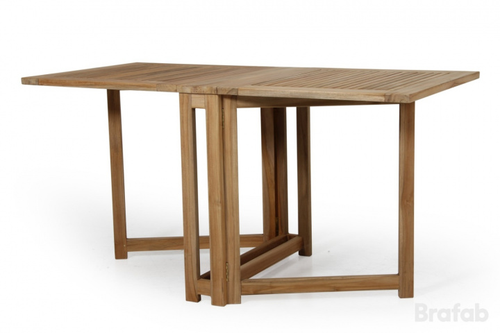 Turin klap Tabel 146x70 cm - Teak i gruppen Udendørs møbler / Materiale / Teakmøbler / Bord - Teakmøbler hos Sommarboden i Höllviken AB (2046)