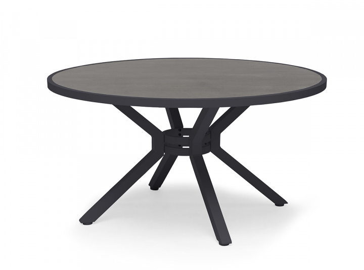 Hånger spisebord Ø 140 H73 cm - sort i gruppen Udendørs møbler / Bord / Spisebord hos Sommarboden i Höllviken AB (2058007008)