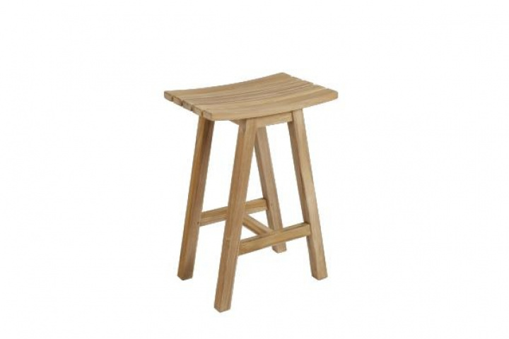 Keros barstole H65 cm - teak i gruppen Udendørs møbler / Stole & Havestole / Barstole hos Sommarboden i Höllviken AB (2071)
