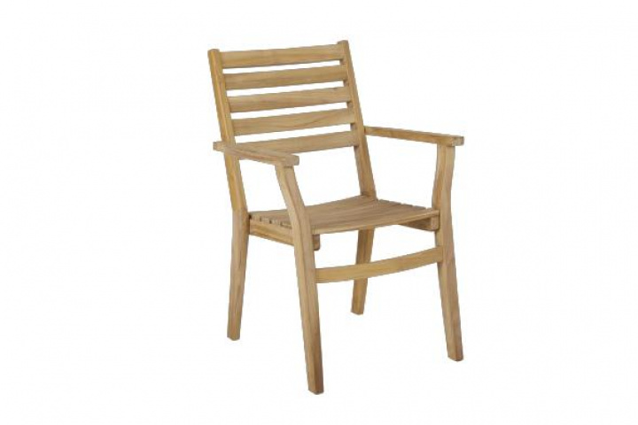 Keros armstol - teak i gruppen Udendørs møbler / Materiale / Teakmøbler / Stole med armlæn - Teakmøbler hos Sommarboden i Höllviken AB (2078)