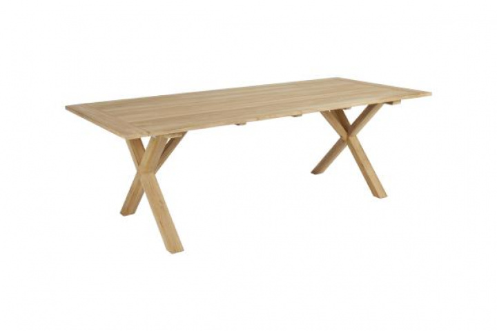 Brutus spisebord 220x95 H73 cm - teak i gruppen Udendørs møbler / Bord / Spisebord hos Sommarboden i Höllviken AB (2096)