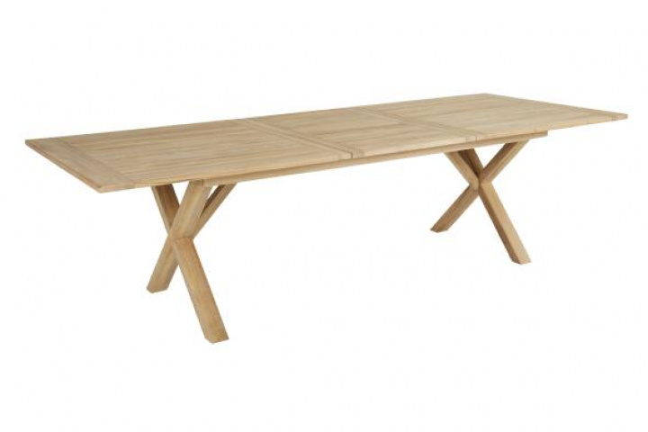 Brutus spisebord Udvideligt 200-265x100 H73 cm - teak i gruppen Udendørs møbler / Bord / Spisebord hos Sommarboden i Höllviken AB (2097)