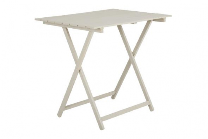 Dingle tabel 80x60 h72 cm - beige i gruppen Udendørs møbler / Materiale / Aluminiummøbler / Cafébord - Aluminiummøbler hos Sommarboden i Höllviken AB (2123-2)