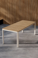 Etna spisebord 210x90 H73 cm – beige/aintwood