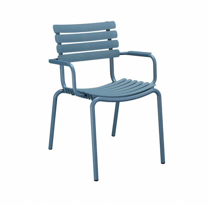 Reclips spisestol - Sky Blue/Sky Blue i gruppen Udendørs møbler / Materiale / Aluminiummøbler hos Sommarboden i Höllviken AB (22302-1414-14)