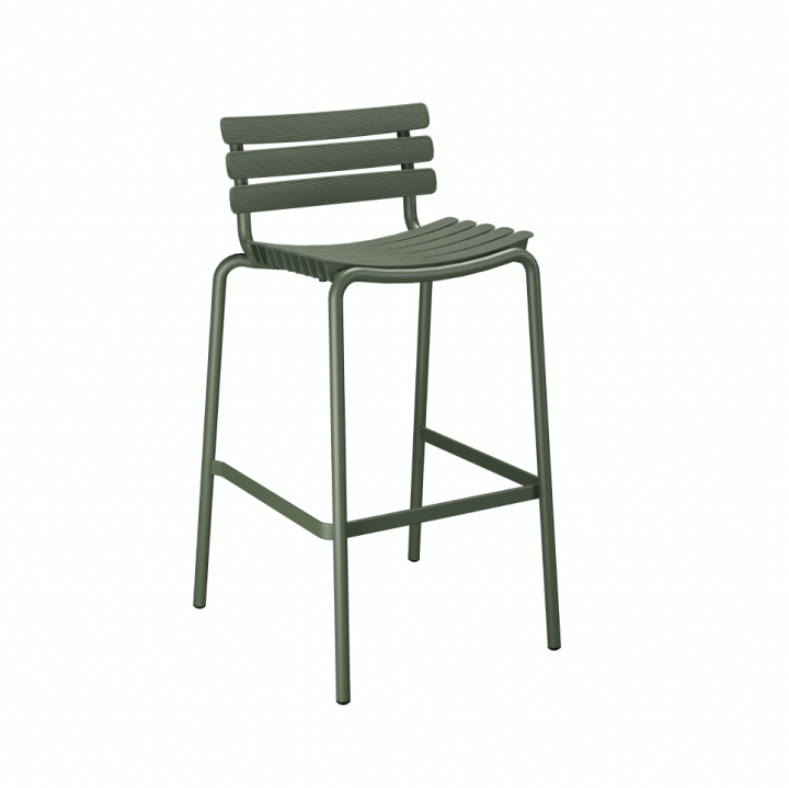 Genklipper barstol - Olivengrøn i gruppen Udendørs møbler / Stole & Havestole / Barstole hos Sommarboden i Höllviken AB (22305-2727)