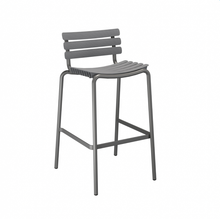 Genklipper barstol - mørkegrå i gruppen Udendørs møbler / Stole & Havestole / Barstole hos Sommarboden i Höllviken AB (22305-7026)
