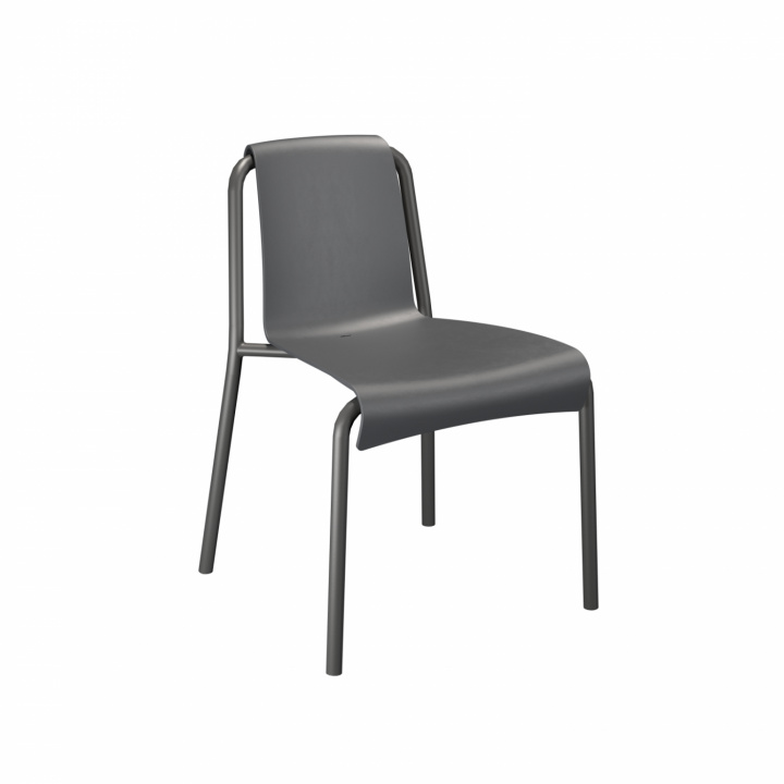 Nami spisestol - mørkegrå i gruppen Udendørs møbler / Stole & Havestole / Stole uden armlæn hos Sommarboden i Höllviken AB (23814-7018)