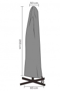 Parasollskydd frih. parasoll 2,5x2,5m / 3x3m, vattentät - svart