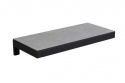 Fornax hylde 71x30 cm - sort/grå