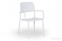 Bora Stack Chair M Frame - White