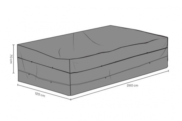 Sofa dækker 260x125x70 cm - vand i gruppen Udendørs møbler / Møbelbeskyttelse / Møbelbeskyttelse og vedligeholdelse hos Sommarboden i Höllviken AB (2463-830)