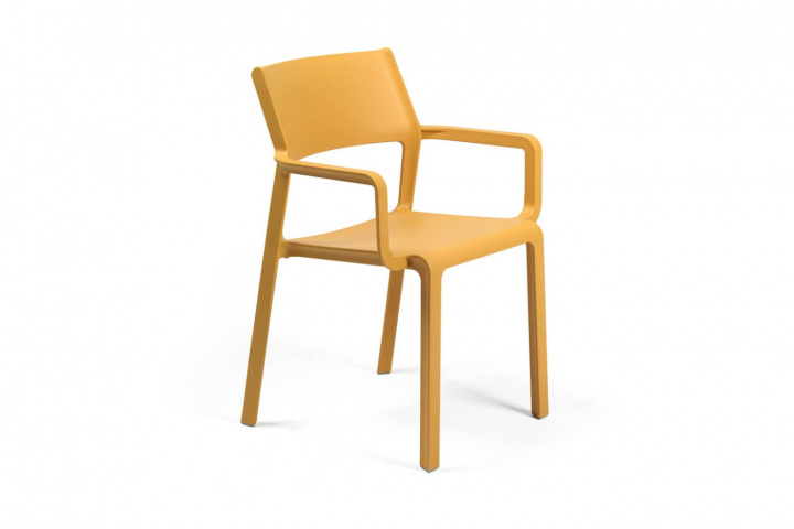 Trill lænestol stable - sennep gul i gruppen Udendørs møbler / Stole & Havestole / Stole med armlæn hos Sommarboden i Höllviken AB (250SE)