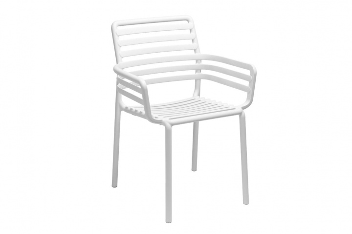 Doga ramme stol - hvid i gruppen Udendørs møbler / Stole & Havestole / Stole med armlæn hos Sommarboden i Höllviken AB (254WH)
