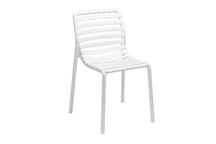 Doga spisestol - hvid i gruppen Udendørs møbler / Stole & Havestole / Stole uden armlæn hos Sommarboden i Höllviken AB (255WH)
