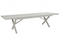Hillmond spisebord udvides 238/297x100 H73 cm - Khaki/Terrazzo Beige