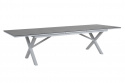 Hillmond spisebord udvides 238/297x100 - Hvid/grå