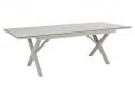 Hillmond spisebord udvides 166/226x100 H73 cm - Khaki/Terrazzo Beige