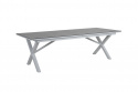 Hillmond spisebord udvides 166/226x100 cm - hvid/grå