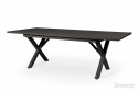 Hillmond Spisebord Udvidelig 160/220x100 cm - Matte sort
